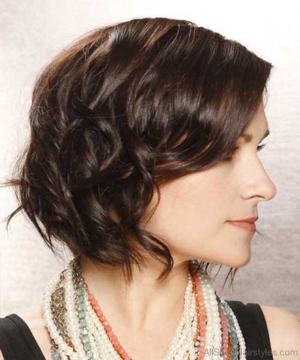 Super Short Wavy Hairstyle