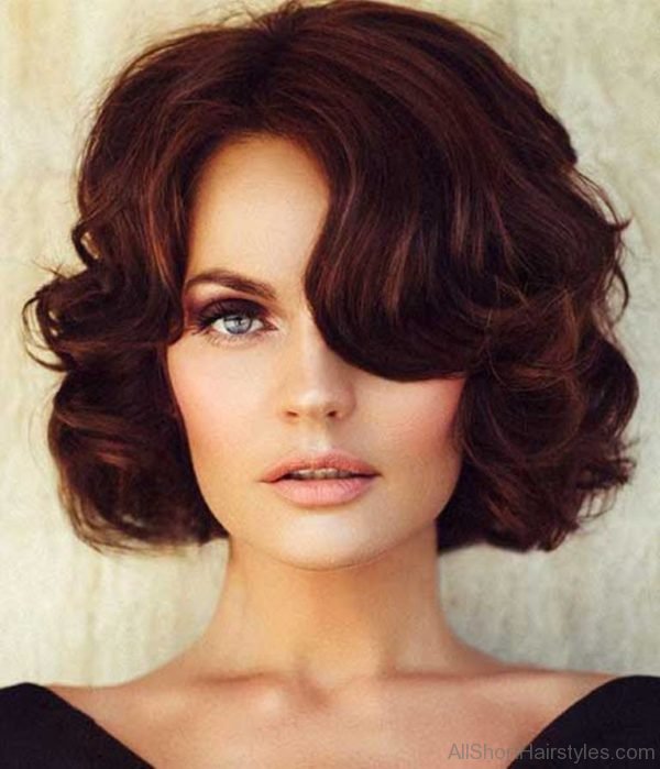 Vintage Curly Hairstyle