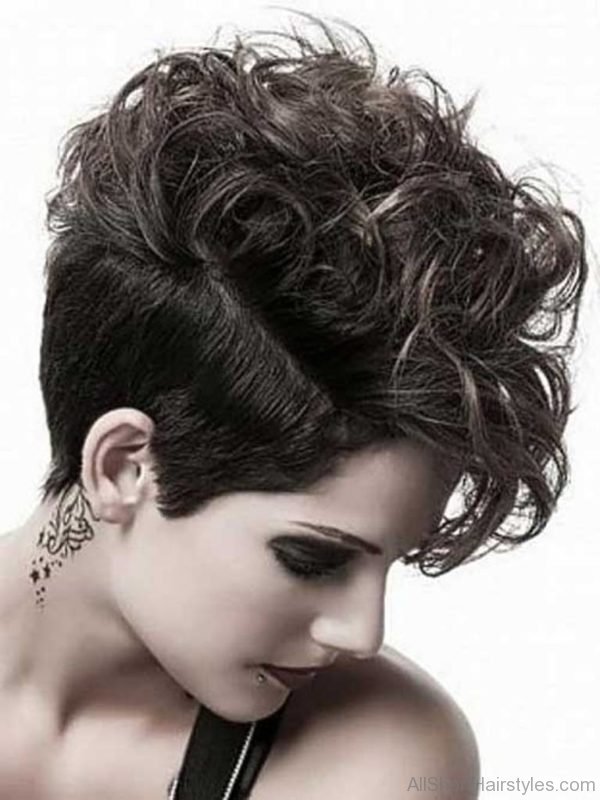 Wonderful Short Curly Hairstyle